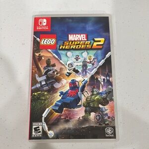 Nintendo LEGO Marvel Super Heroes 2 Video Game - Blue Cover